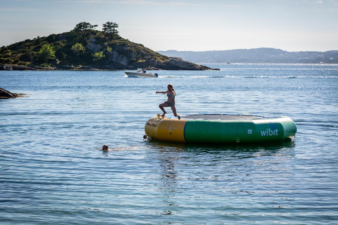 Kristiansand Feriesenter Buitenkant foto