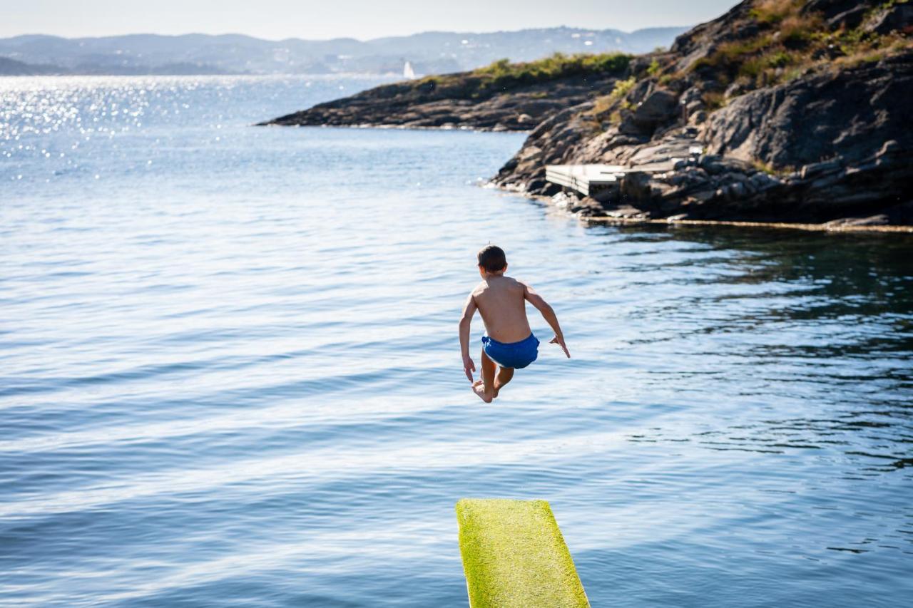Kristiansand Feriesenter Buitenkant foto