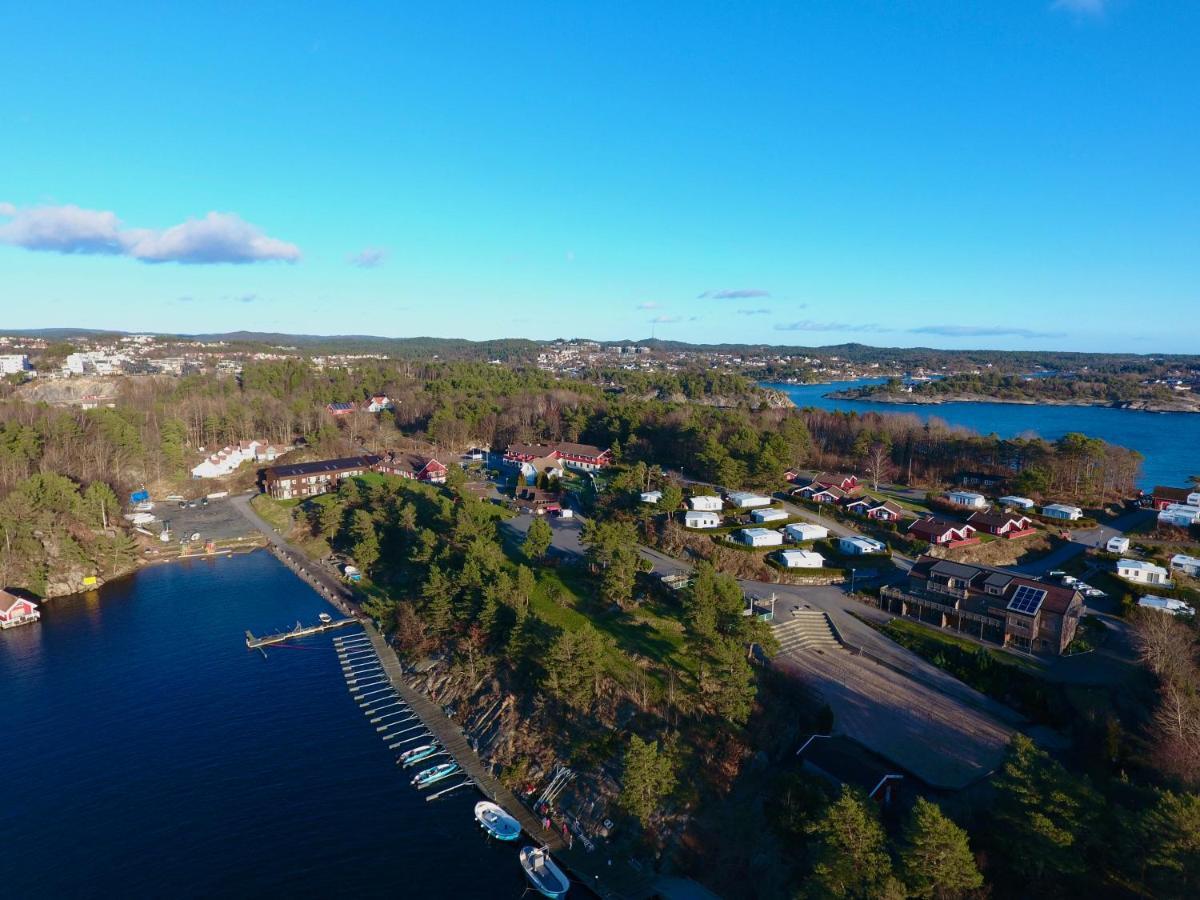 Kristiansand Feriesenter Buitenkant foto