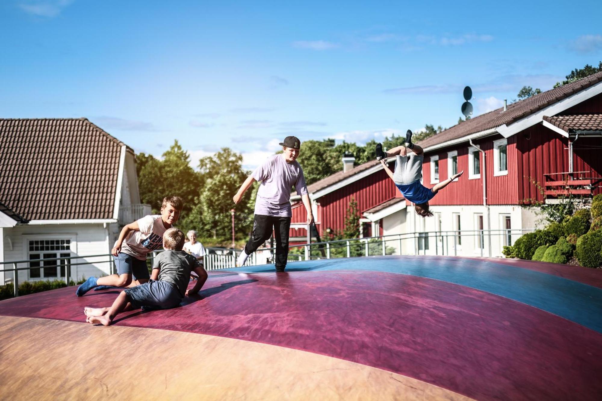 Kristiansand Feriesenter Buitenkant foto